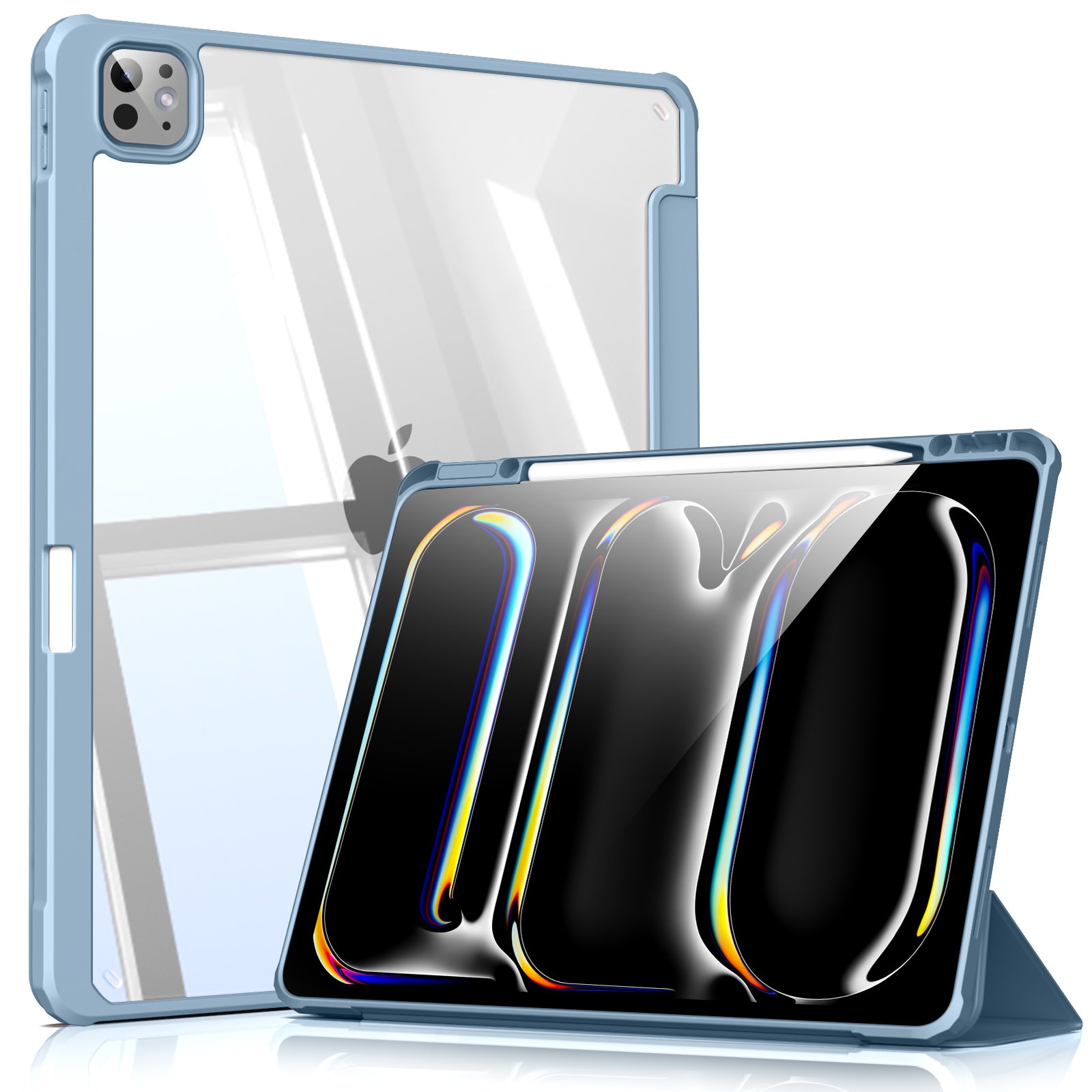 For Apple iPad 7th Gen 10.2 Inch 2019 Released With pencil holder