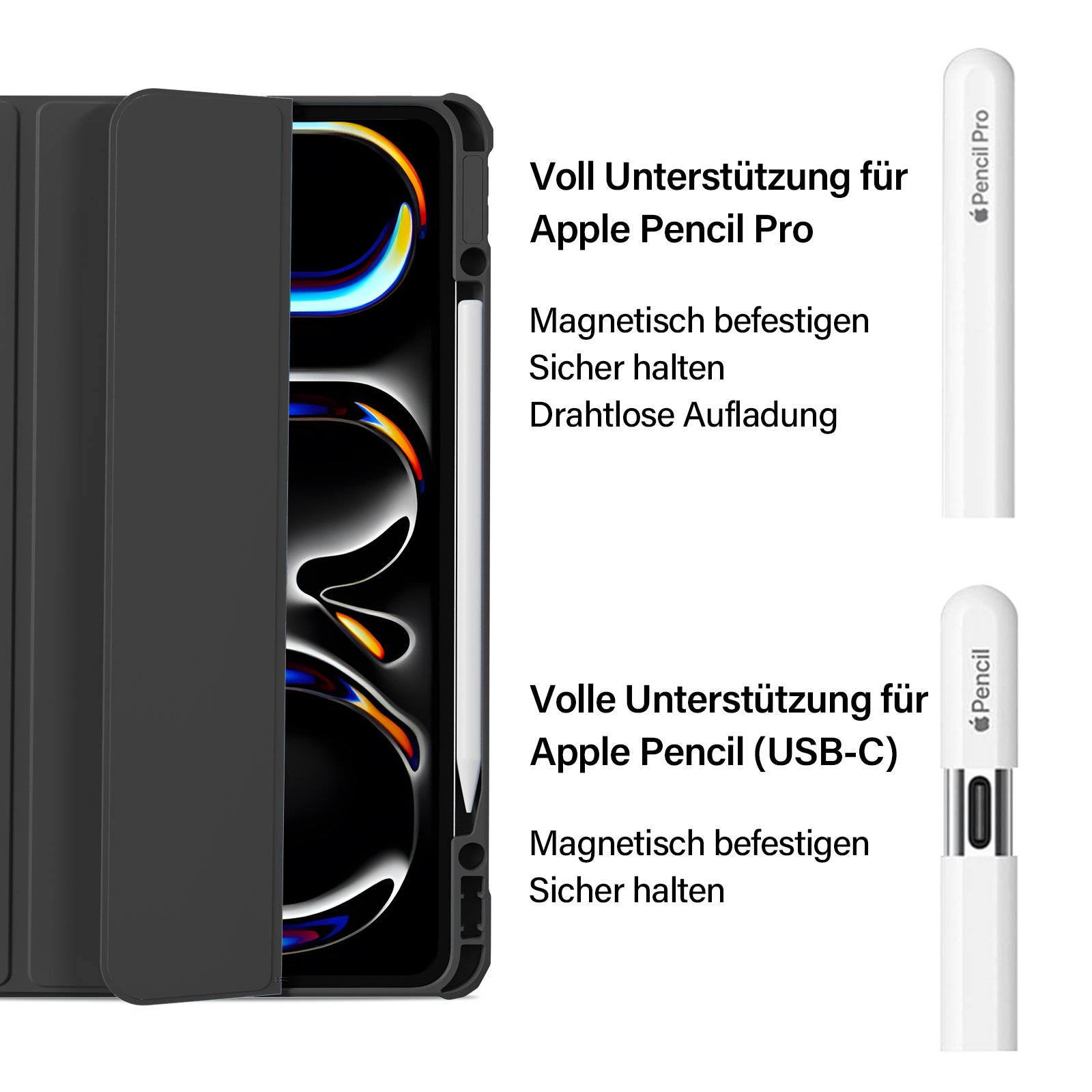 For Apple iPad 7th Gen 10.2 Inch 2019 Released With pencil holder