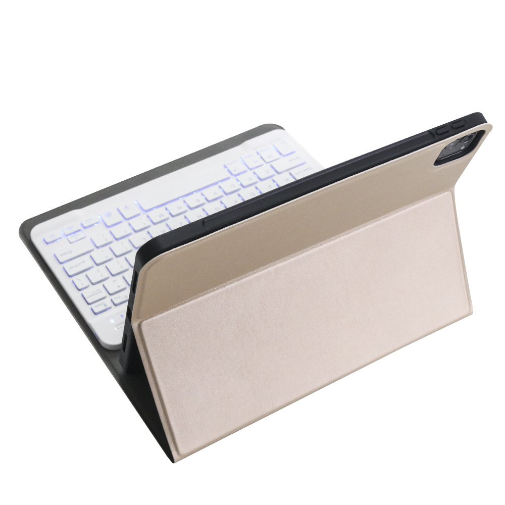 Rgb Light Magnetic Bluetooth Keyboard Tablet Case Cover For Ipad Pro 12.9 2021 2020 2018 12.9 Inch Wireless Keyboard Case