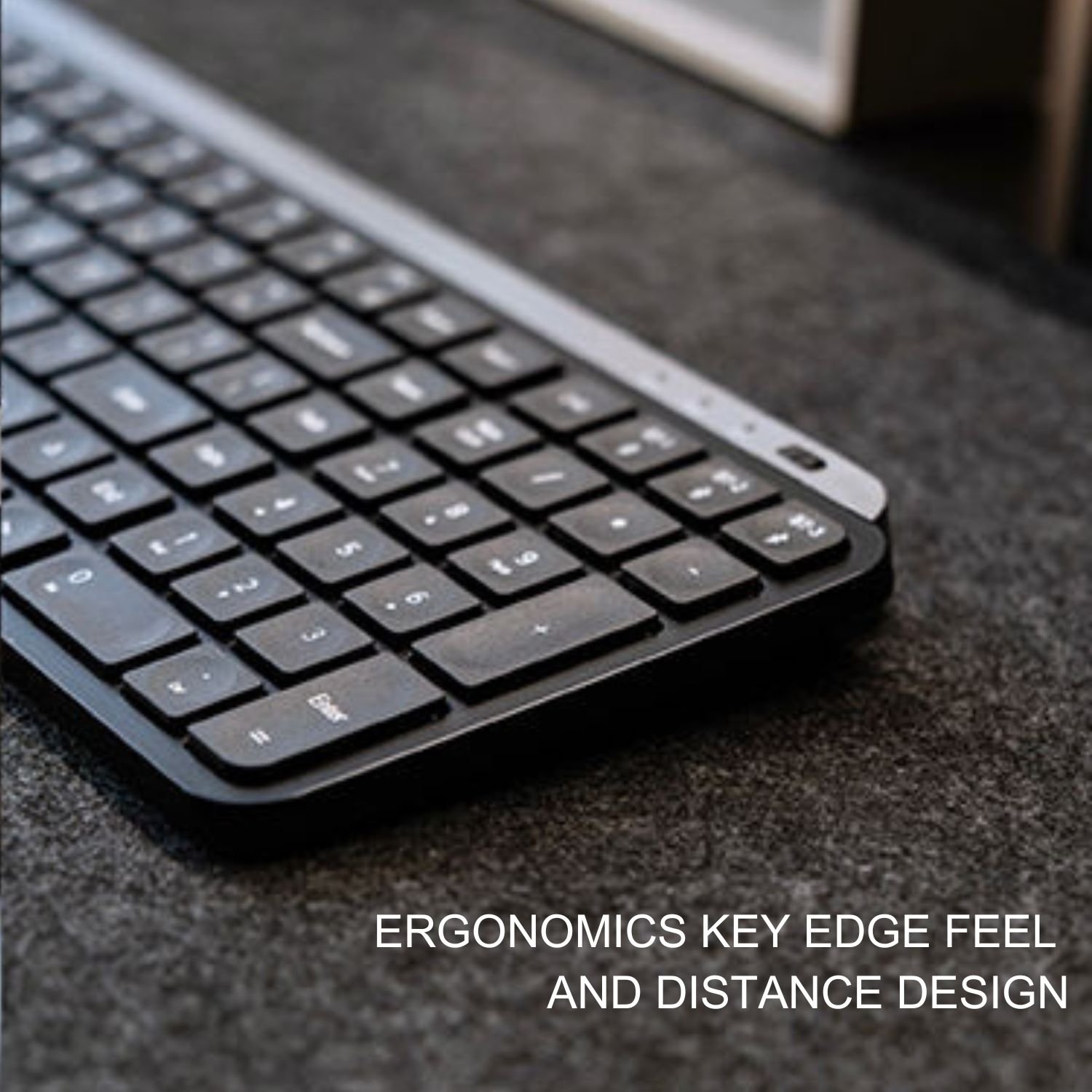 Multi-Device Rechargeable BT Wireless Mini Cheap Keyboard Keyboard Computer Switches Scissors Wavy Design for Win/ios/Mac