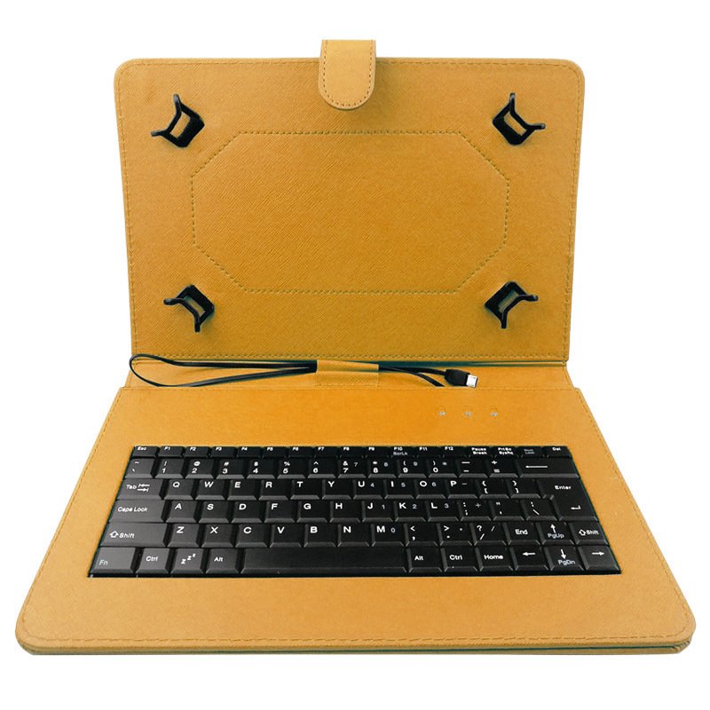 7 8 9 10 inch Universal Tablet keyboard Case/ Leather keyboard case/ Plastic Micro USB keyboard case