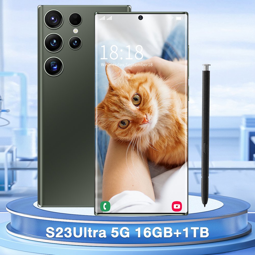 Factory Price S23 Ultra Phone 5g Smartphone Android 13.0 Mobile Phones Hot New 1tb Android 6.8 Inch 16gb + Hd Oled