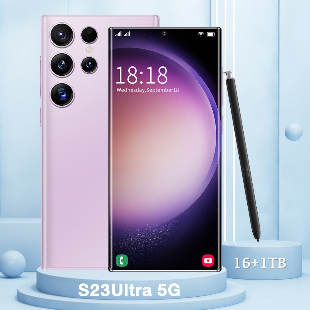 Factory Price S23 Ultra Phone 5g Smartphone Android 13.0 Mobile Phones Hot New 1tb Android 6.8 Inch 16gb + Hd Oled