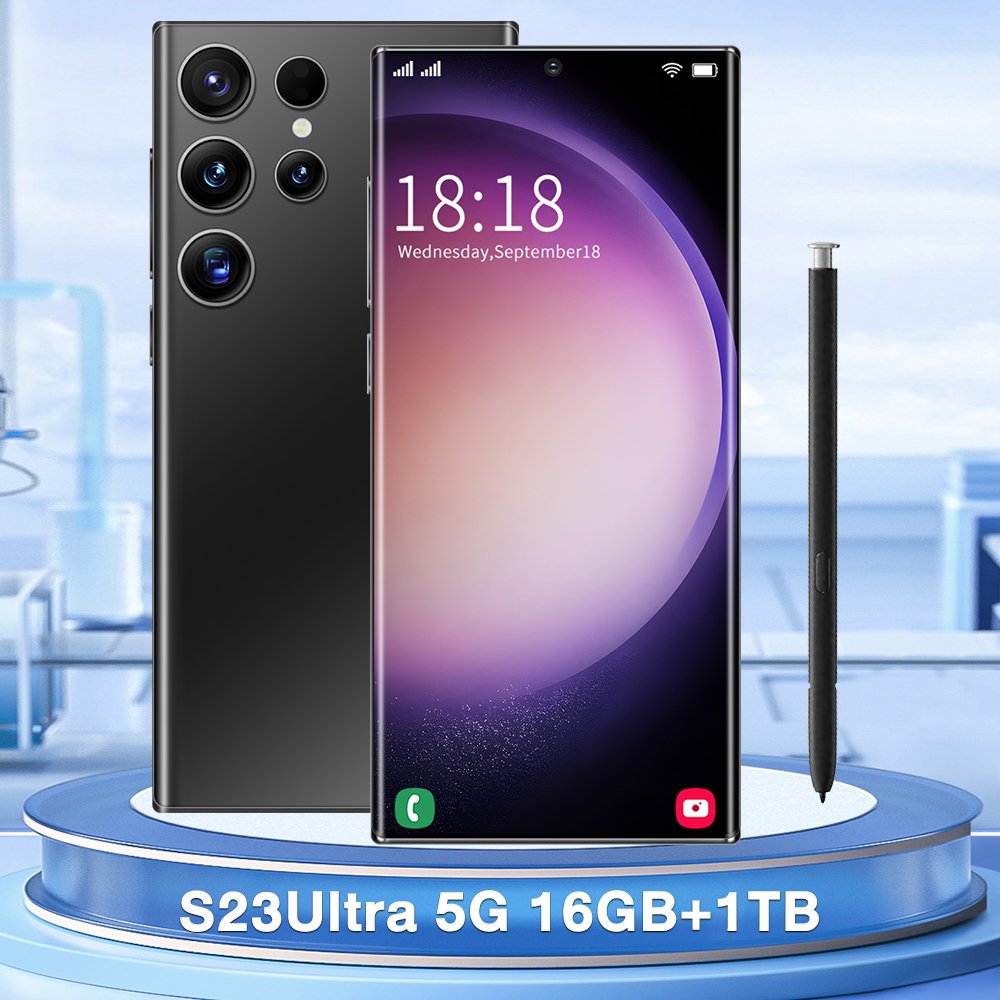 Factory Price S23 Ultra Phone 5g Smartphone Android 13.0 Mobile Phones Hot New 1tb Android 6.8 Inch 16gb + Hd Oled