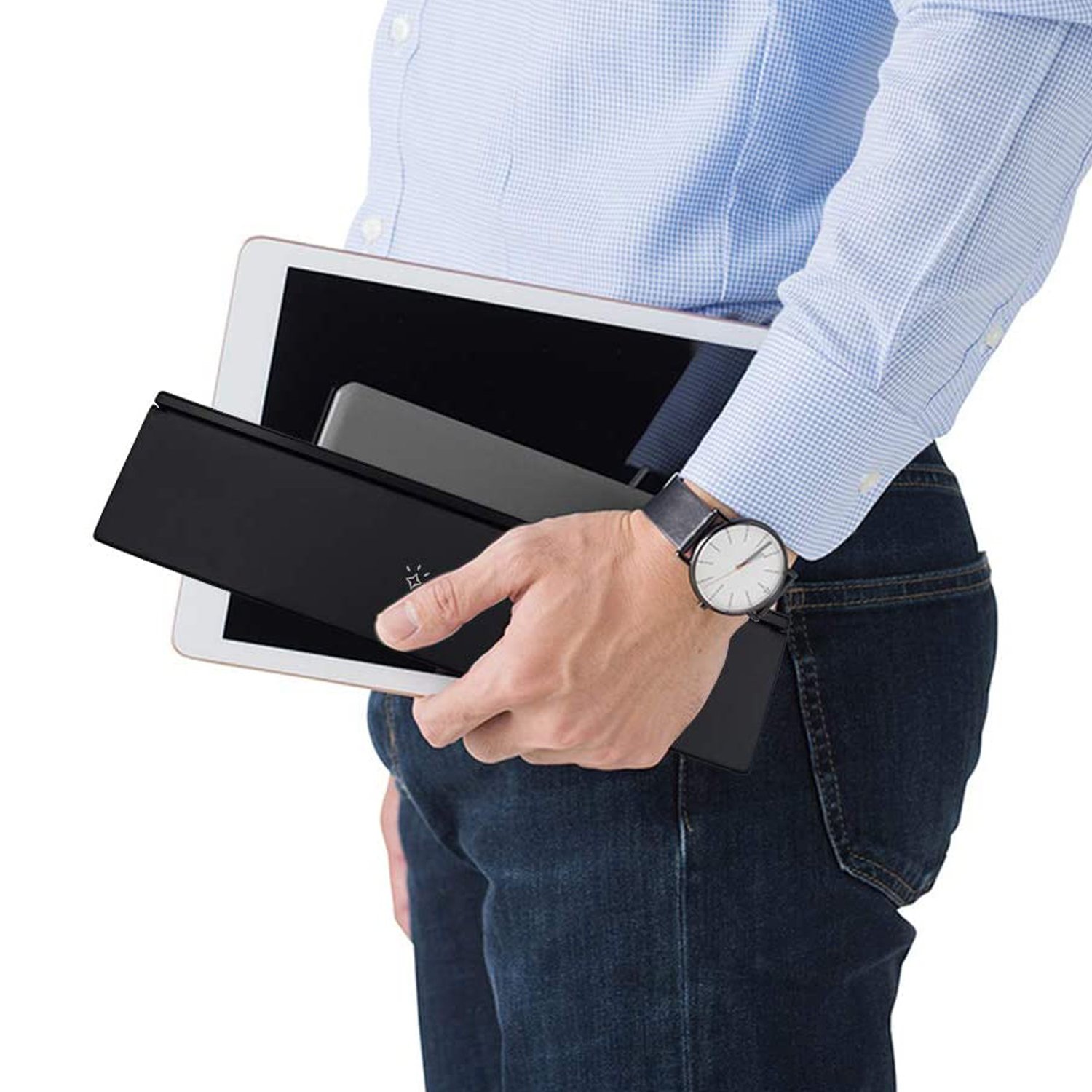 Custom Gift Slim Mini Pocket Size Rechargeable Wireless Bluetooths Foldable Folding keyboard for phone