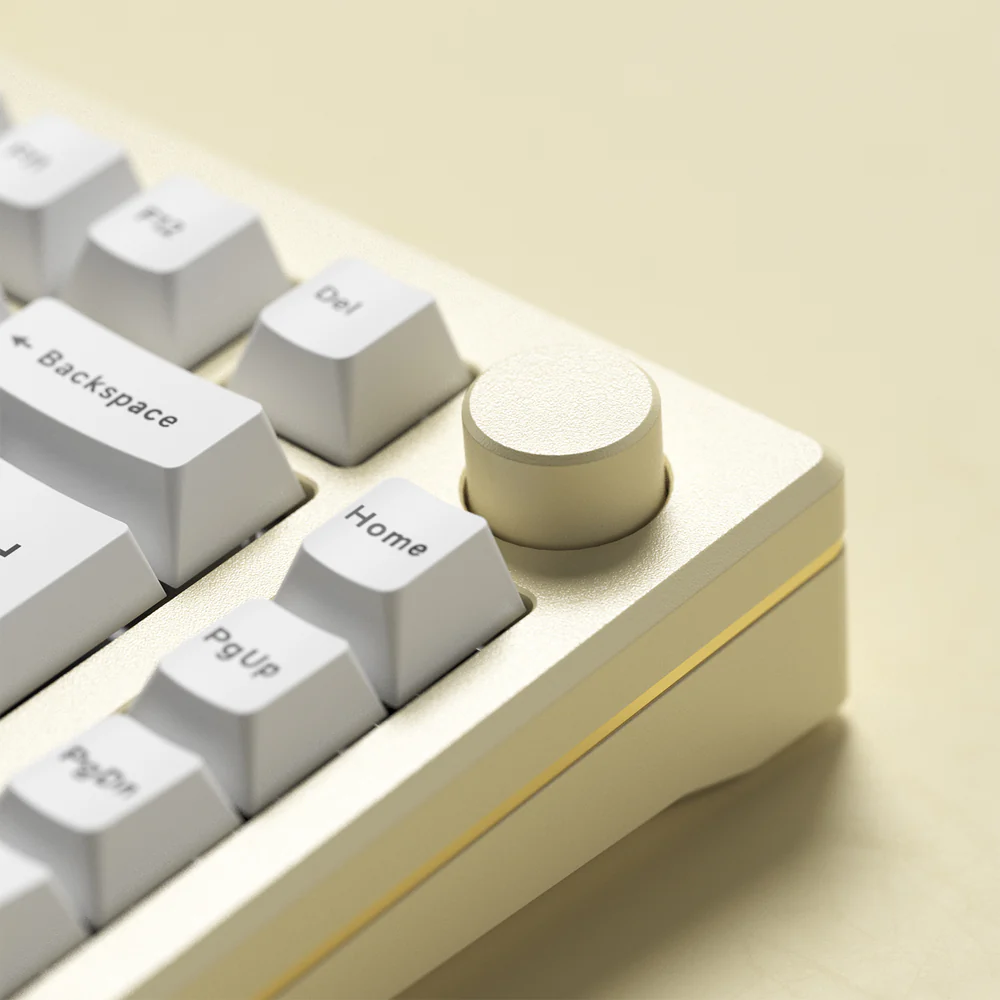 Akko MOD 007B HE Black On White ISO-DE/UK/Nordic/FR Magnetic Switch Dynamic Keystrokes Rapid Trigger Gaming Keyboard