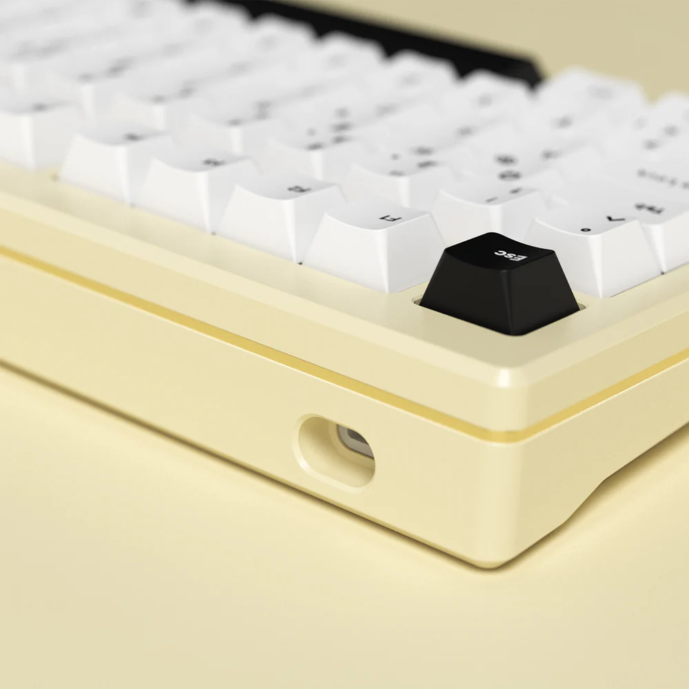 Akko MOD 007B HE Black On White ISO-DE/UK/Nordic/FR Magnetic Switch Dynamic Keystrokes Rapid Trigger Gaming Keyboard