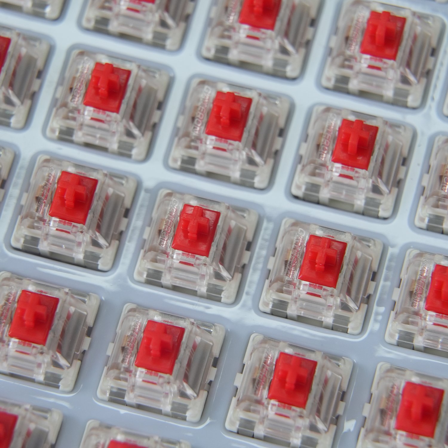 Gateron Jupiter Switch Red 5 pin Prelubed Linear 45gf Single-stage RGB DIY hot swap gaming mechanical keyboard switch