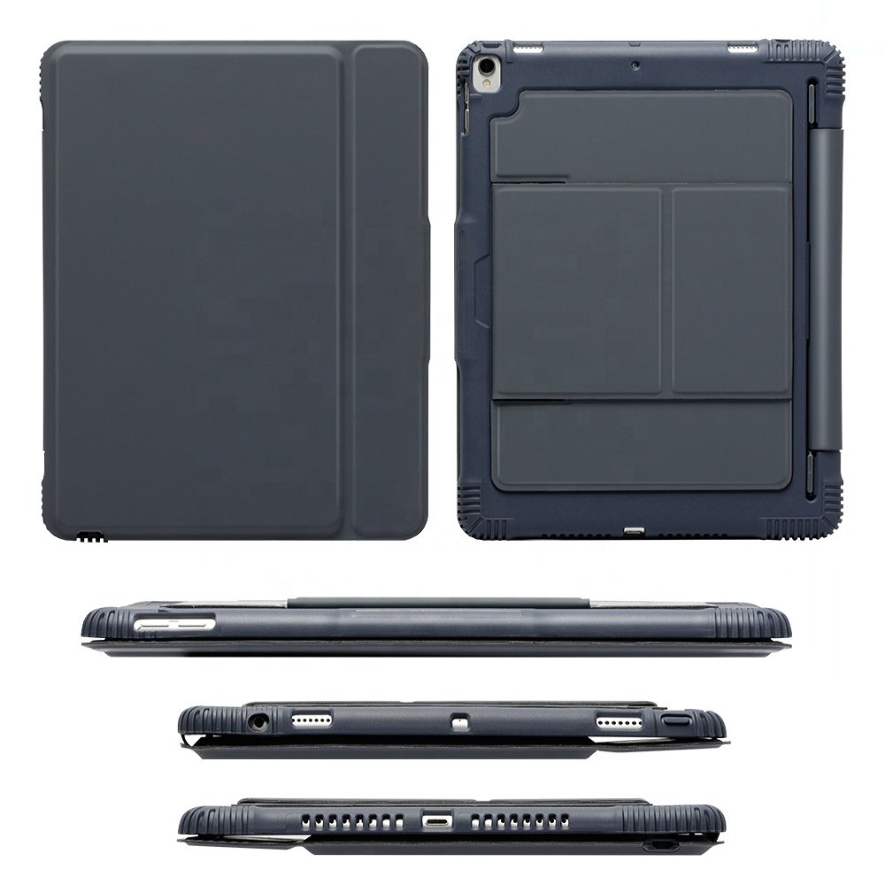 High quality Universal 10.5 10.2 inch wireless keyboard tablet cover shockproof rugged case