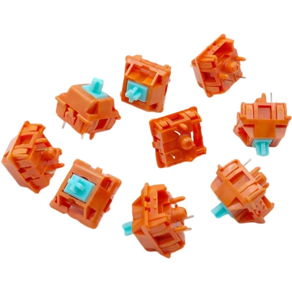 Tecsee PME DIY Custom Mechanical Switches Gaming Keyboard Switch Double Spring Linear Or Tactile Keyboard Switches for Gamer