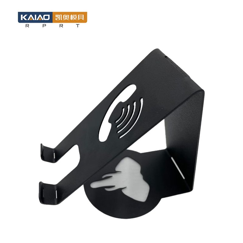 KAIAO High Precision Sheet Metal Rapid Prototyping and CNC Machining Motorcycle Fuel Tank Cover OEM ODM Black Anodizing SUS304