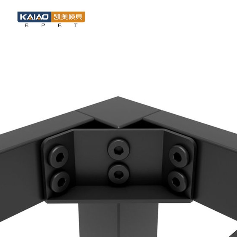 KAIAO High Precision Sheet Metal Rapid Prototyping and CNC Machining Motorcycle Fuel Tank Cover OEM ODM Black Anodizing SUS304