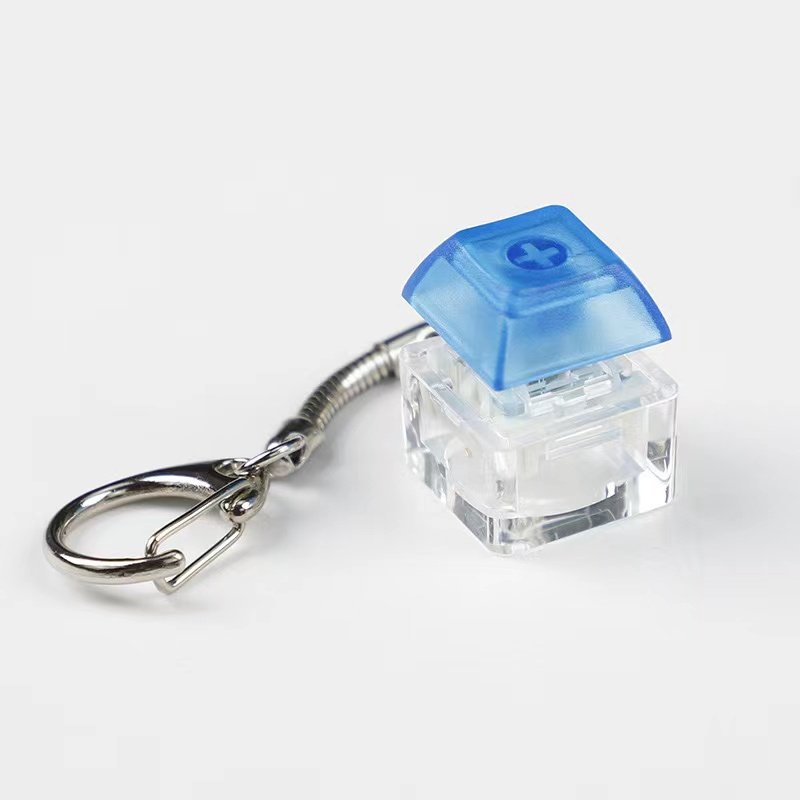 Keychain Switch Tester Keyboard Gateron Colors Razer Cherry Profile Transparent Keycap keychain custom logo print keycap design