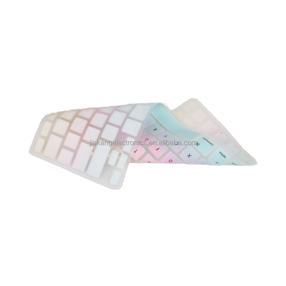 High Quality Silicone MacBook Keyboard Cover Custom Design Wholesale Waterproof Protective Case Minion Moulding Processing