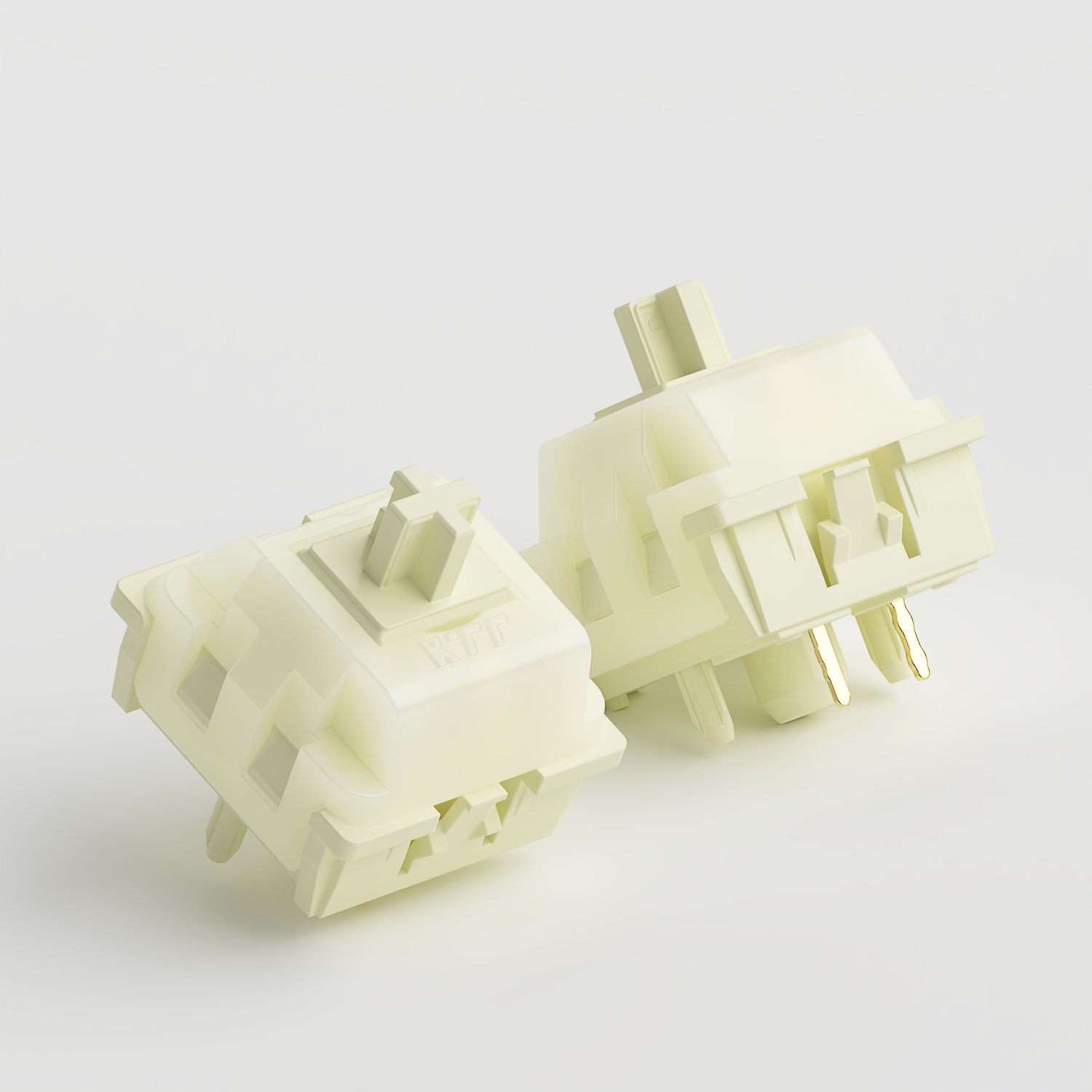 KTT CONTENT Baby Yellow Baby Series Linear 53g2023new arrival Hot Sale mechanical keyboard switch 5Pin good quality