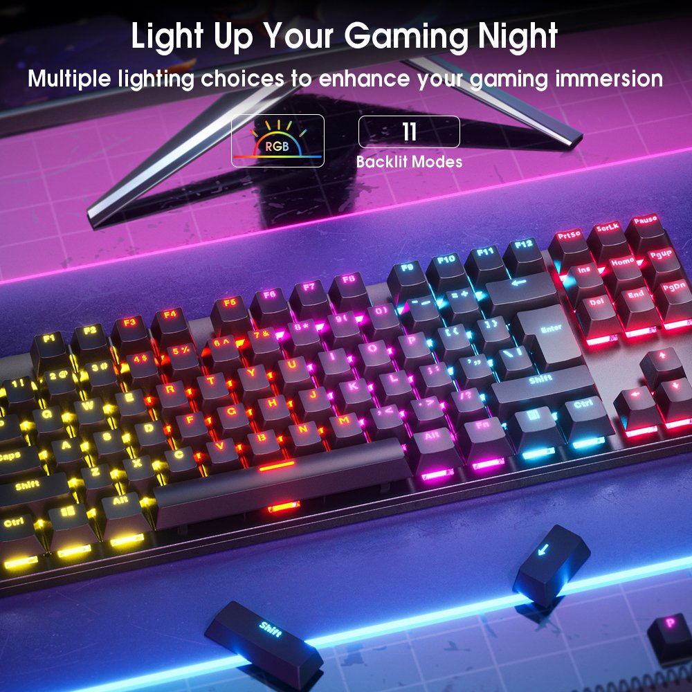 SAMA OEM Metal Compact TKL ISO Layout Tenkeyless Spanish Russian Backlit Wired Clavier Gaming Mechanical Keyboard For Desktop