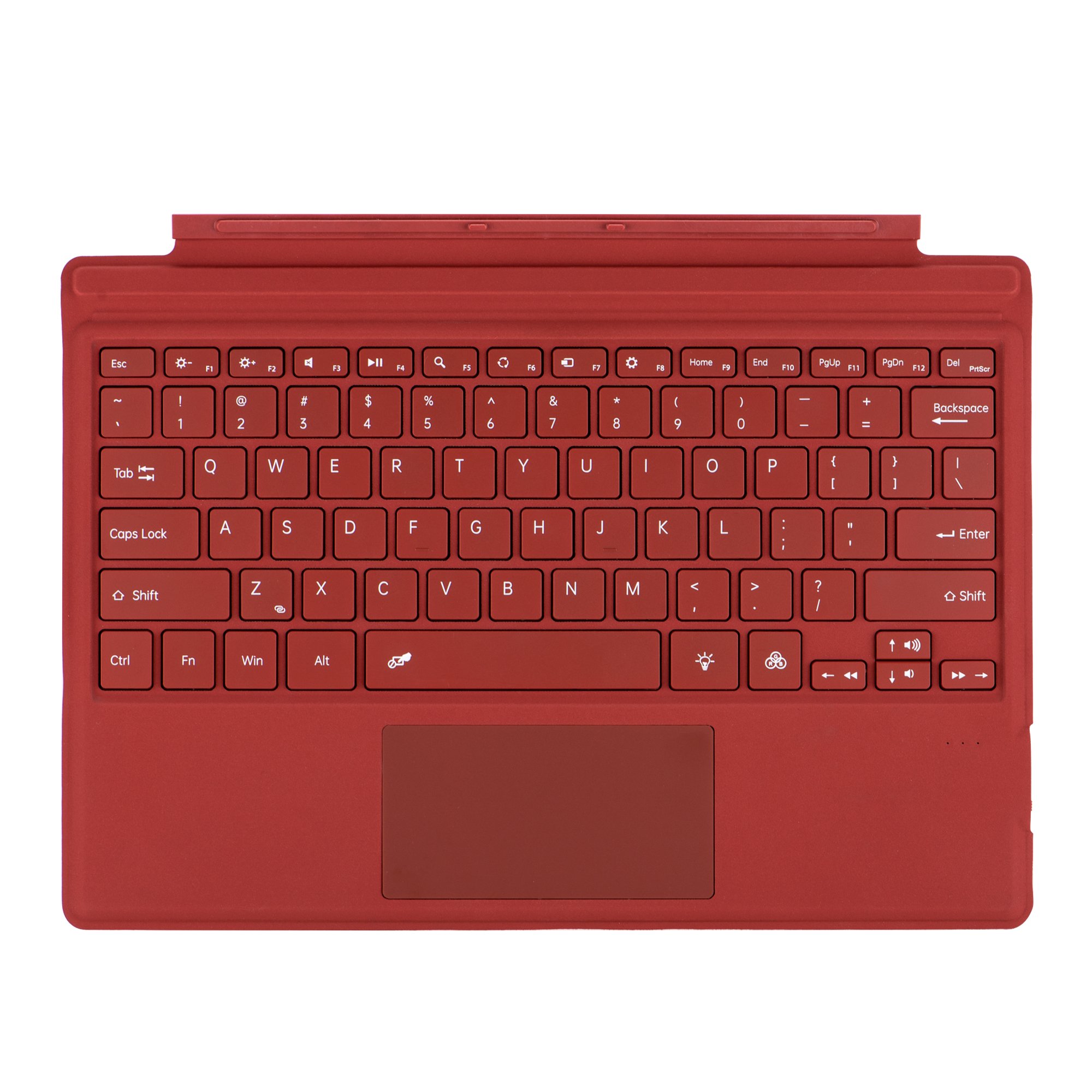Wholesale Stylish Ultra-Thin QWERTY Split Keyboard Cover Surface Pro 7 Pro 3 Pro 4 Gaming Backlight Touchpad Wireless Function