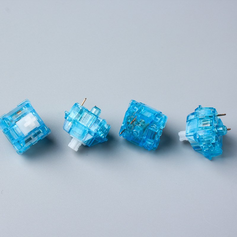 Weikay High Quality Ice Blue Axis Mechanical Keyboard Electronic Button Switch for Keyboard Switches