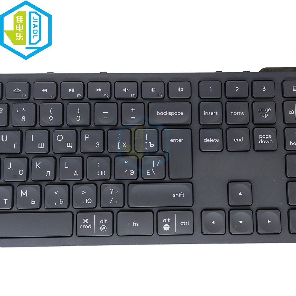 Original RU Logitech Craft Wireless Keyboard Bluetooth Connection Multi-Device Connection Switch LTM17A36S RussianBlack Keyboard