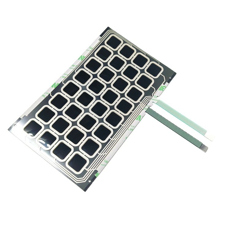 Customized membrane switch Keypads & non-tactile push button keys keyboard for controller