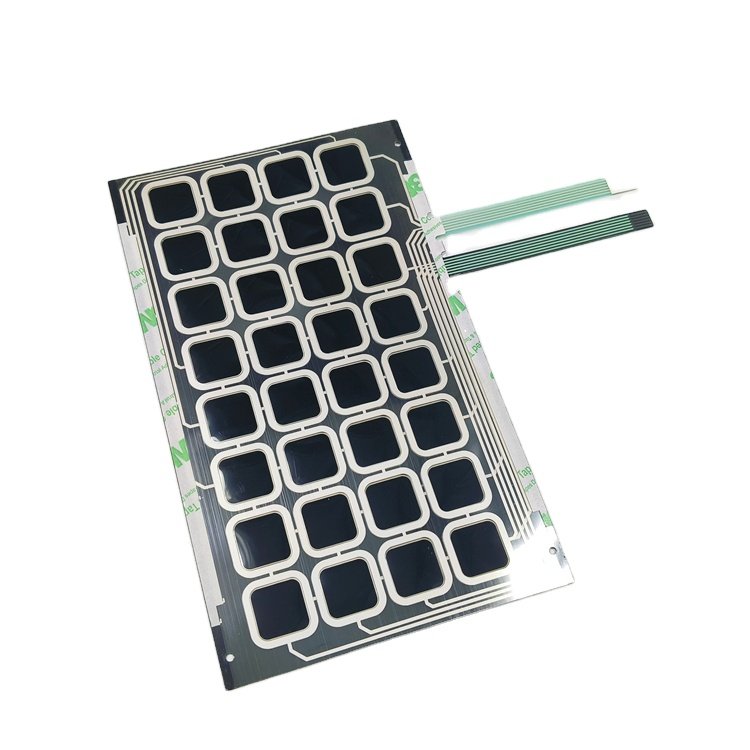 Customized membrane switch Keypads & non-tactile push button keys keyboard for controller