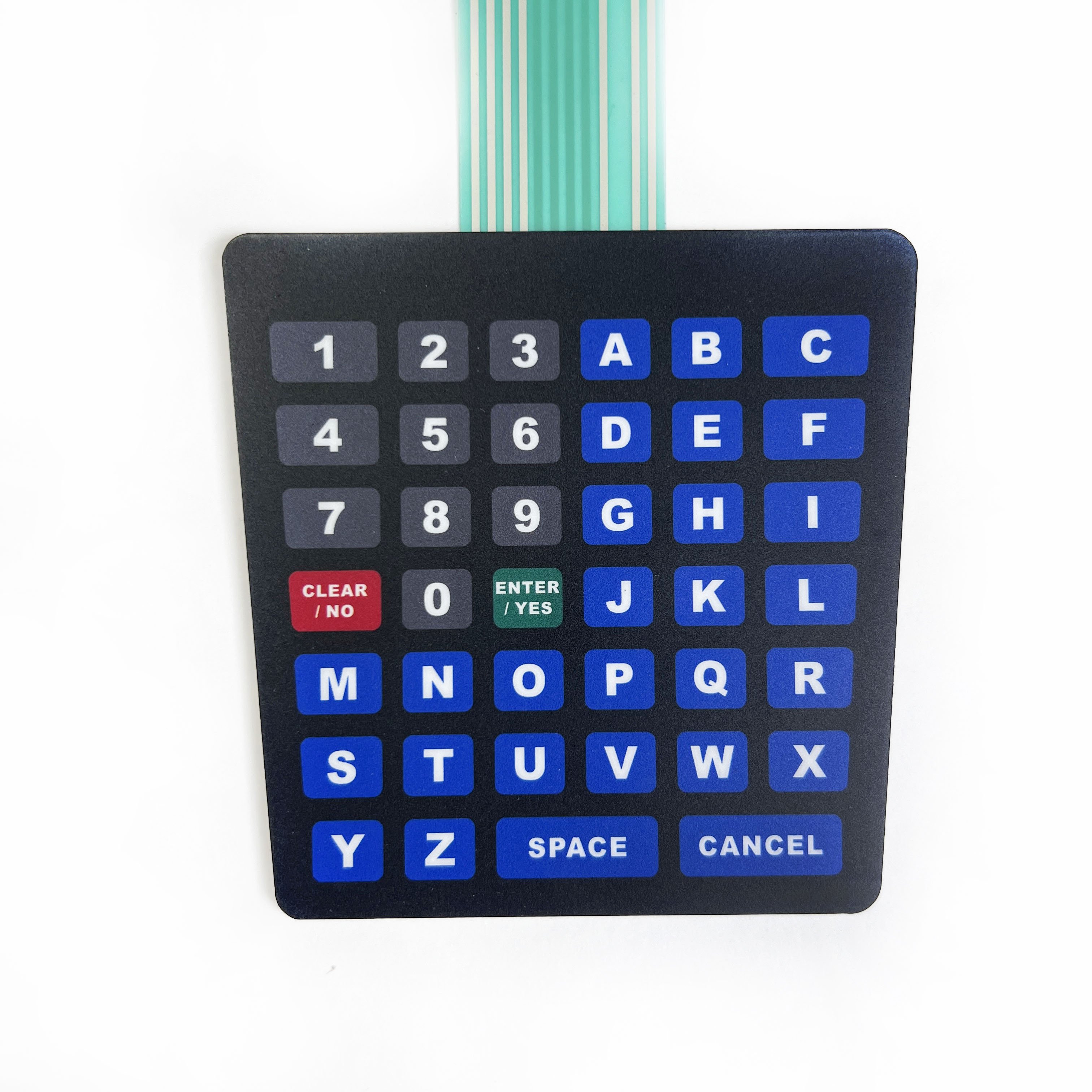 Fuel Dispenser Oil-Resistance Membrane Switch Keyboard for Fuel Dispenser