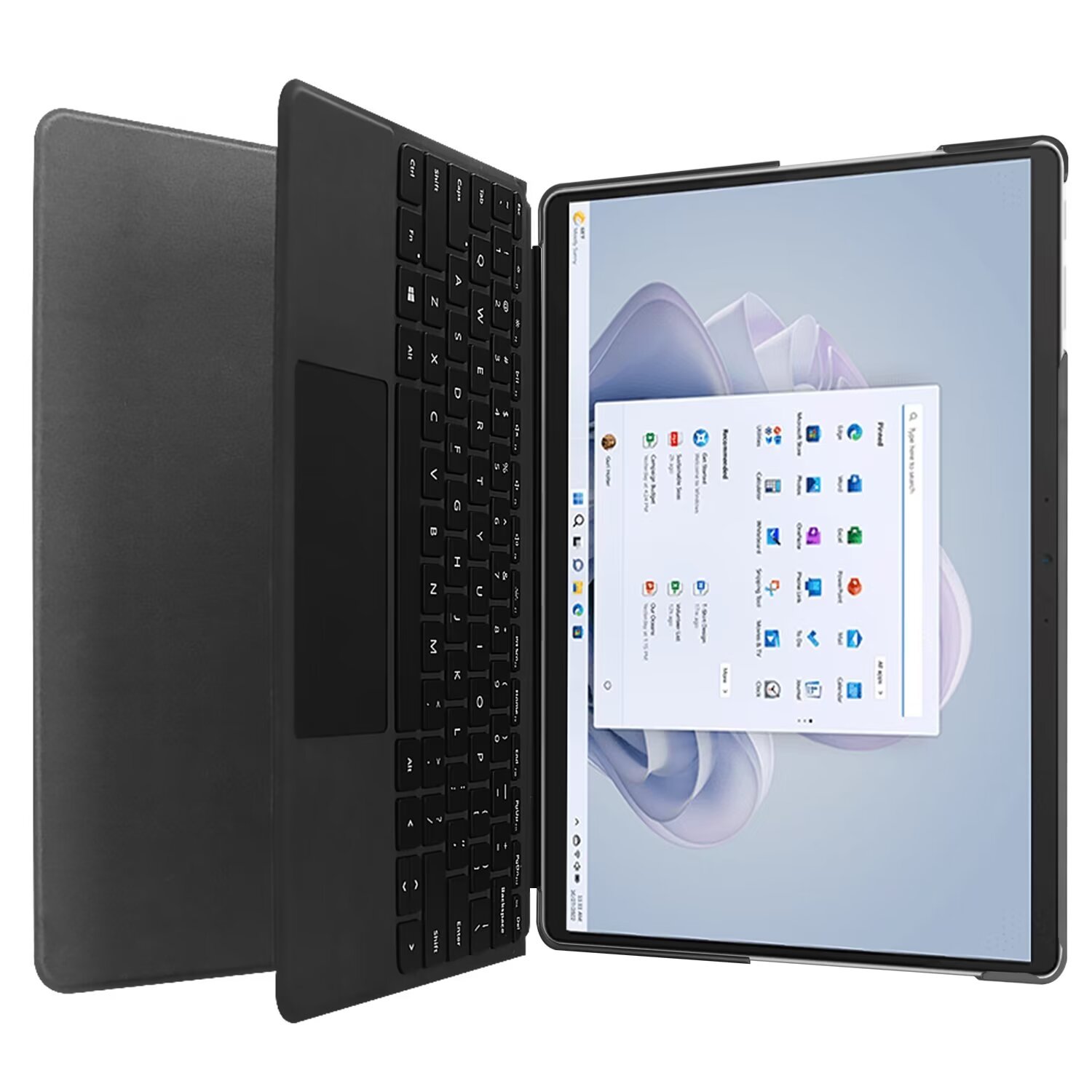 Wholesale Pc Pu Caster Voltage with Pen Slot Keyboard Cover Tablet Protective Case For Microsoft Surface Pro 9 & 10