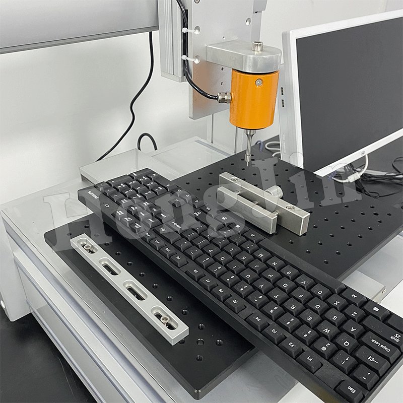 Hong Jin Fully Automatic Three-Axis Button Load Meter Switch Button Load Curve Tester