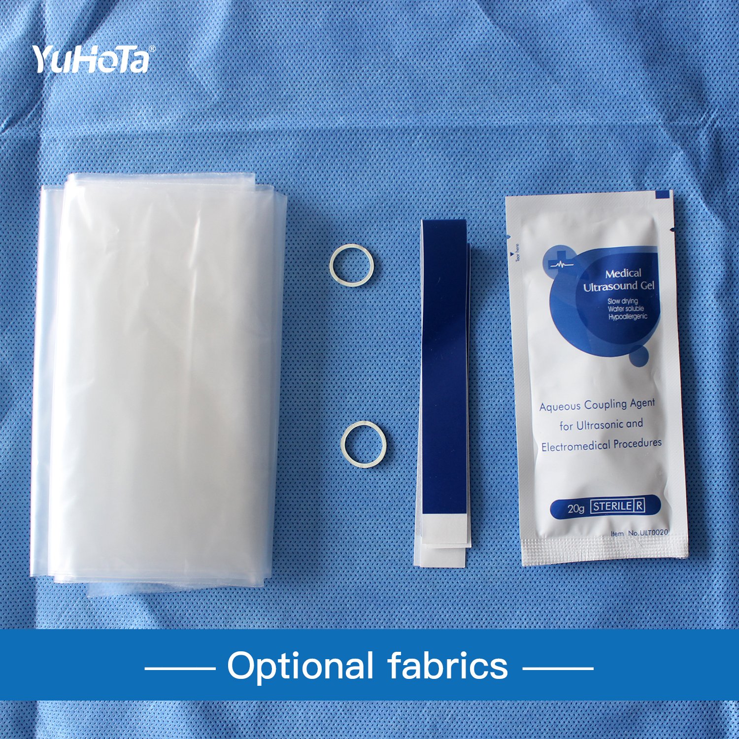 High Quality Medical Gel Keyboard cover Ultrasound Probe PU Cover With Gel Cover
