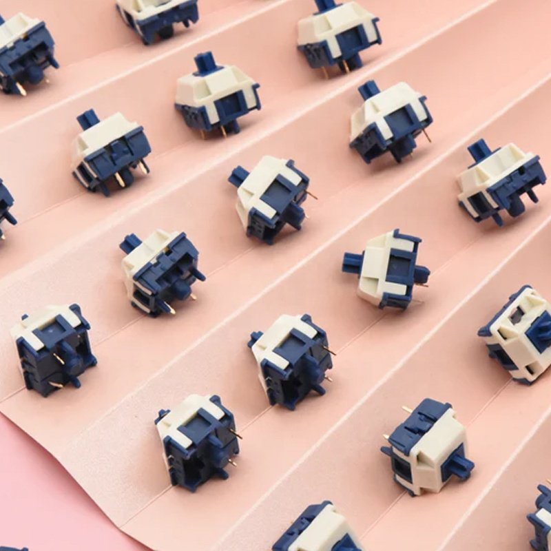 HMX Xinhai Linear Keyboard Switches Factory Lubed Edition Light Pressure Mechanical Keyboard Linear Axis
