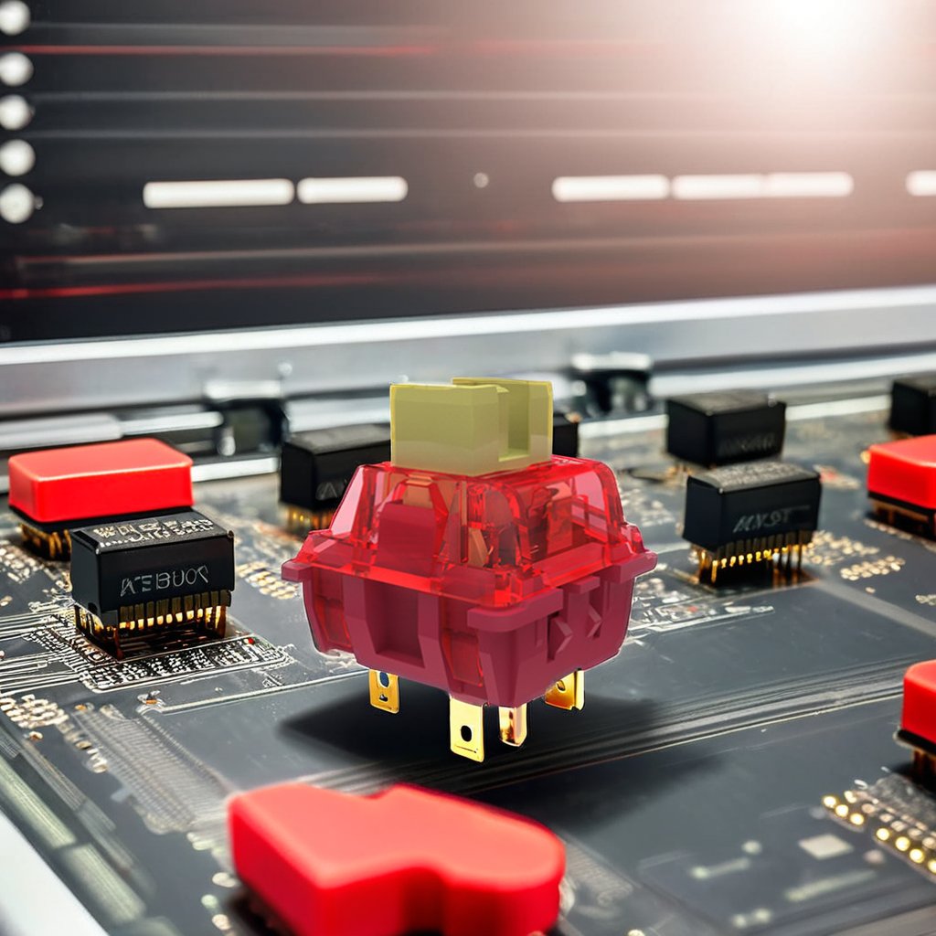 High Quality AKKO Anti-Ghosting Mechanical Keyboard Switches 63/64 Red Switches for High Performance Keyboards