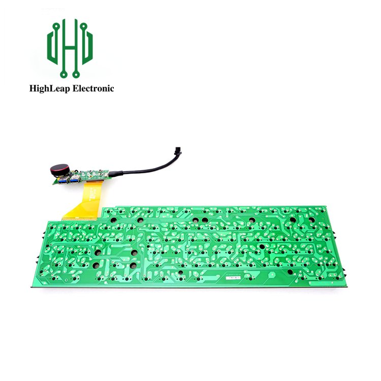 Mechanical keyboard circuit via qmk 40% 50% 60% 75% TKL customizable 65keyboard pcb