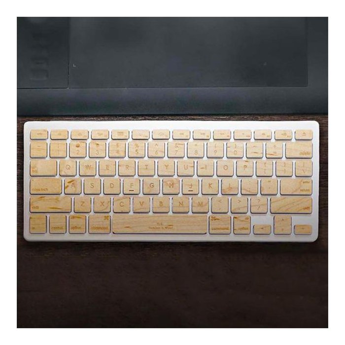 Natural Flexible Veneer 0.3 mm for Wooden Keyboard Sticker