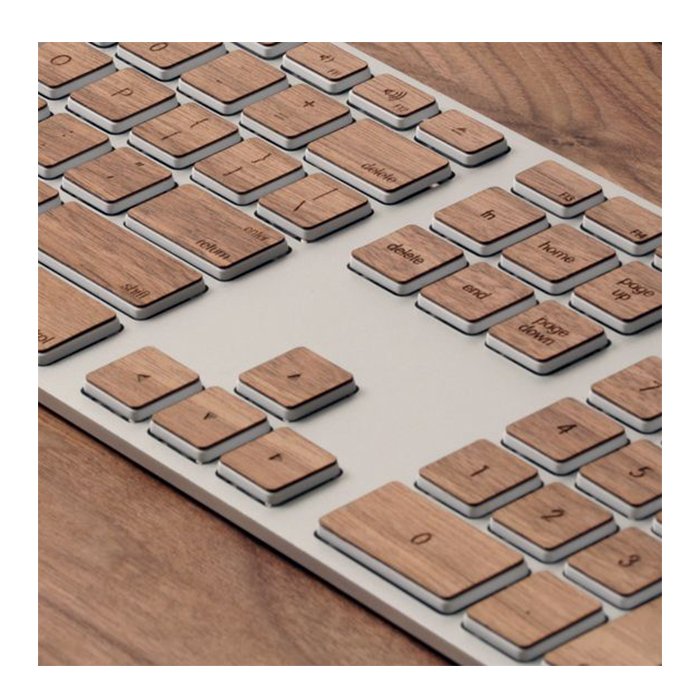 Natural Flexible Veneer 0.3 mm for Wooden Keyboard Sticker