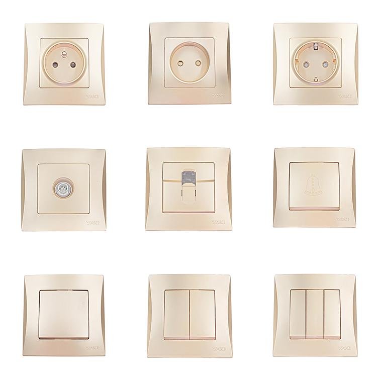 Wall ingelec Switches Dimmer 2 Way Metal Modern Uk Car Zigbee With Light Hotel Board Eu Us 1 2 3 4 Gang Seat Adjustment Switch