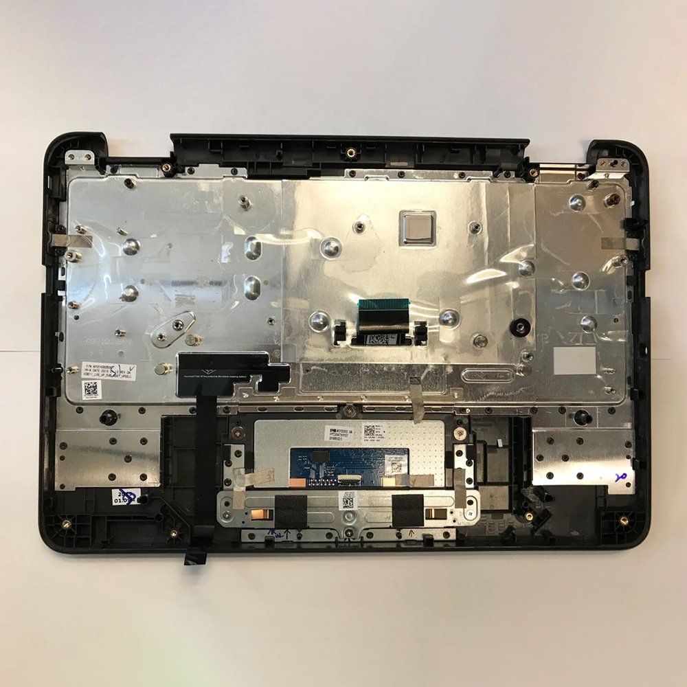 Laptop Palmrest Assembly with Keyboard and Touchpad for Dell Chromebook 11 3100 2-in-1 Touch 34Y6Y 034Y6Y 1WNRV 01WNRV