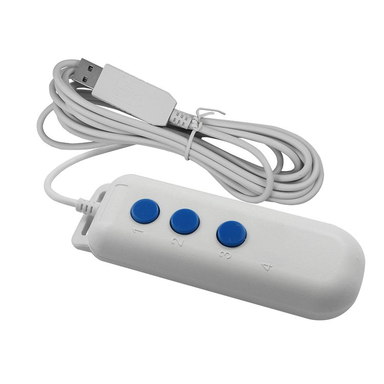 3 keys 3m line Medical Capture Image Handle keyboard Shortcut key control Multimedia Office Hand held keyboard button switch