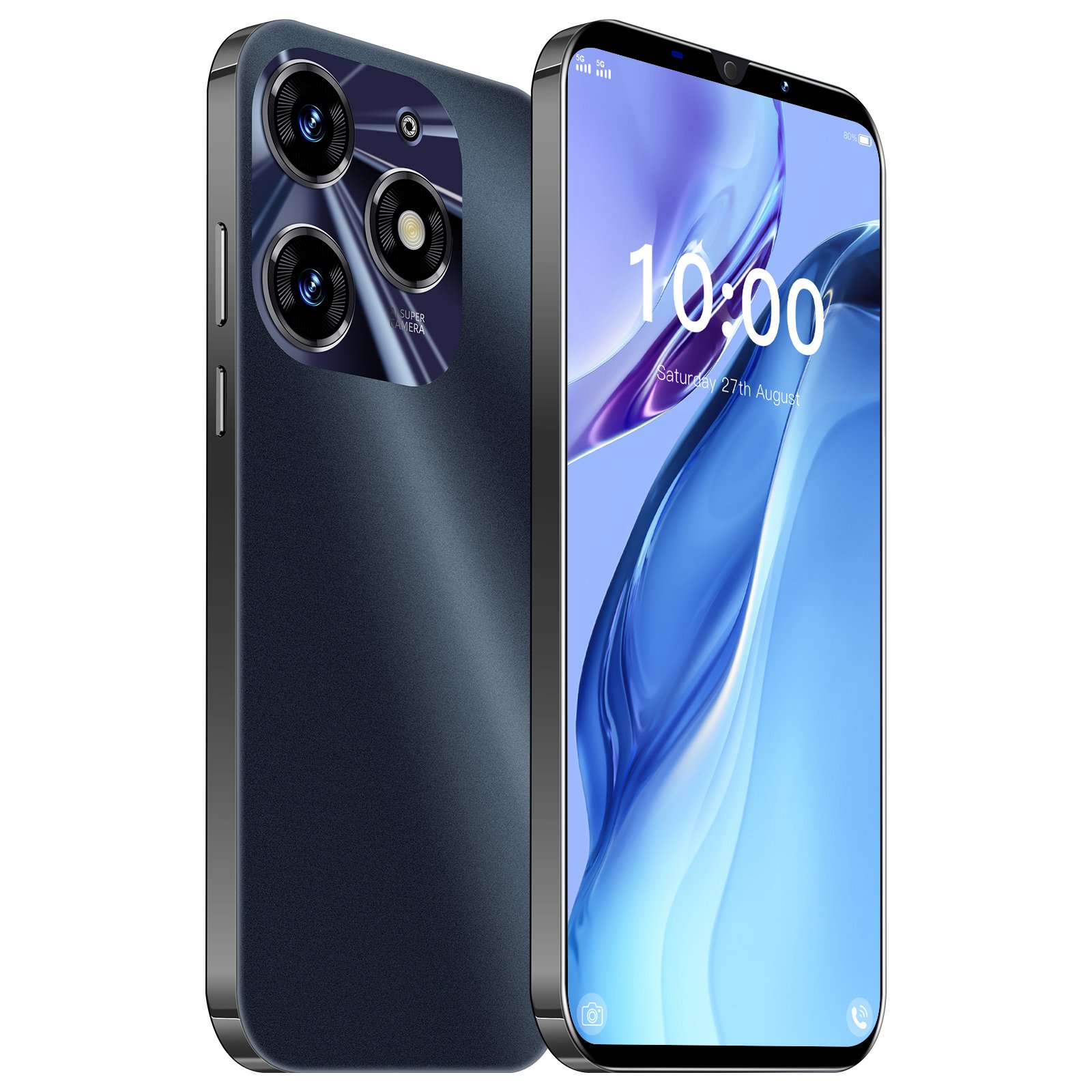 HSDF-Spark 10 Pro 16GB+1TB MEMORY 5.5 HD inch Screen Android14 Dual SIM Deca Core 1tb mobile phone