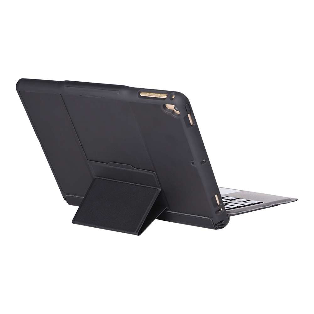 For iPad 9.7 2017 2018 Wireless Keyboard Leather Cover Blue tooth Tablet Wireless Keyboard Protective Case For iPad pro 9.7