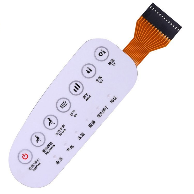High Quality Customized FPC Membrane Switch Keypad Keyboard