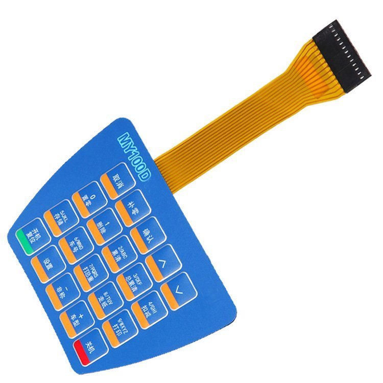 High Quality Customized FPC Membrane Switch Keypad Keyboard