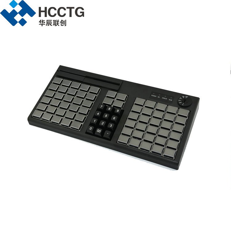 76 Keys Smart PS2 Membrane Programmable POS Keyboard KB76M