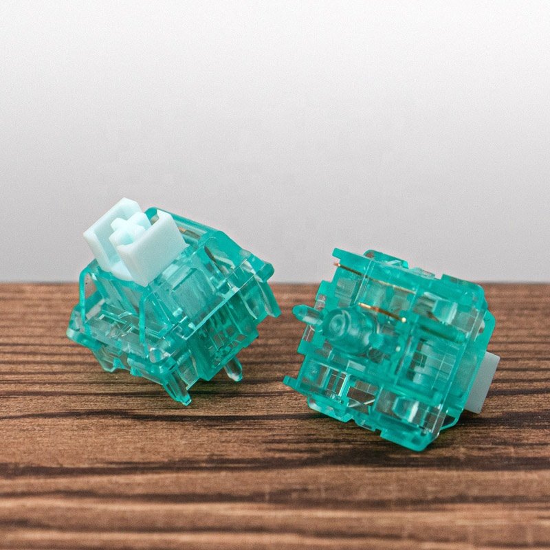 Mint Candy Switch Customized Linear Switch Green Mechanical Keyboard Customized Muffling Smooth Switch
