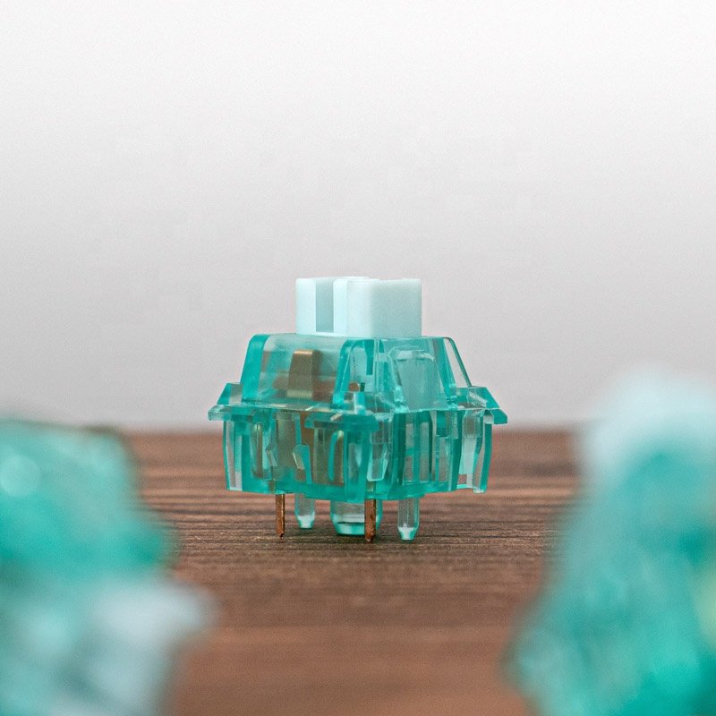 Mint Candy Switch Customized Linear Switch Green Mechanical Keyboard Customized Muffling Smooth Switch
