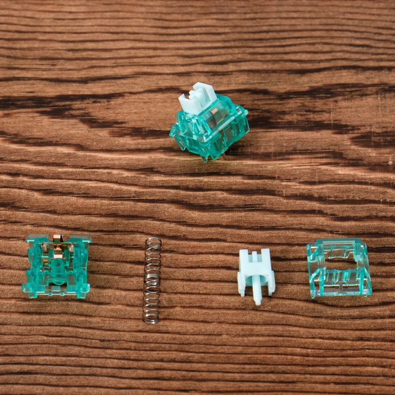 Mint Candy Switch Customized Linear Switch Green Mechanical Keyboard Customized Muffling Smooth Switch