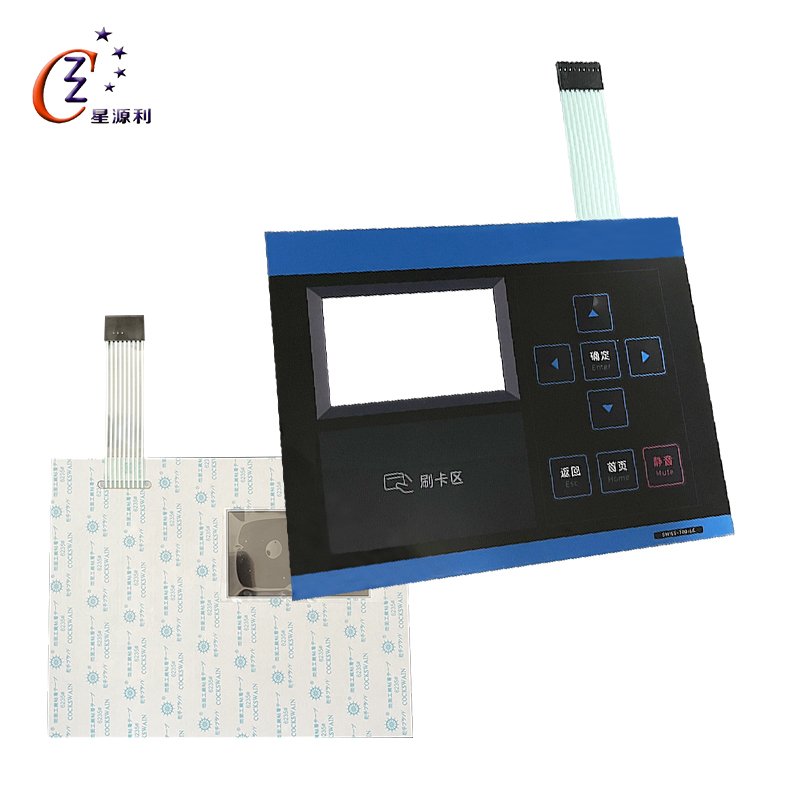 Custom Graphic Overlay Button Membrane Panel for Sensing system Keypad Keyboard Membrane Switch