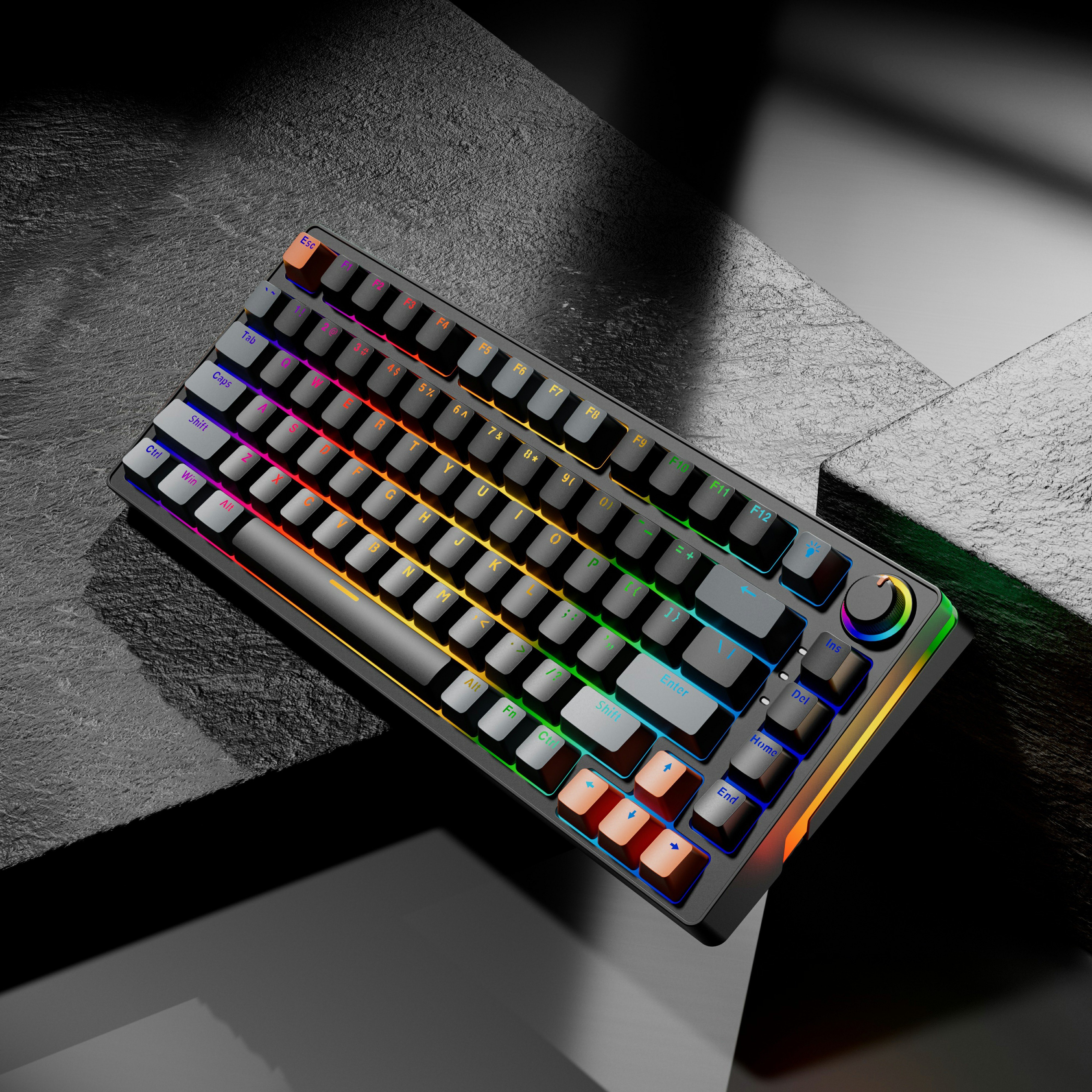 Gaming RGB keyboard Mechanical Keyboard for Gamer colorful wireless keyboard computer