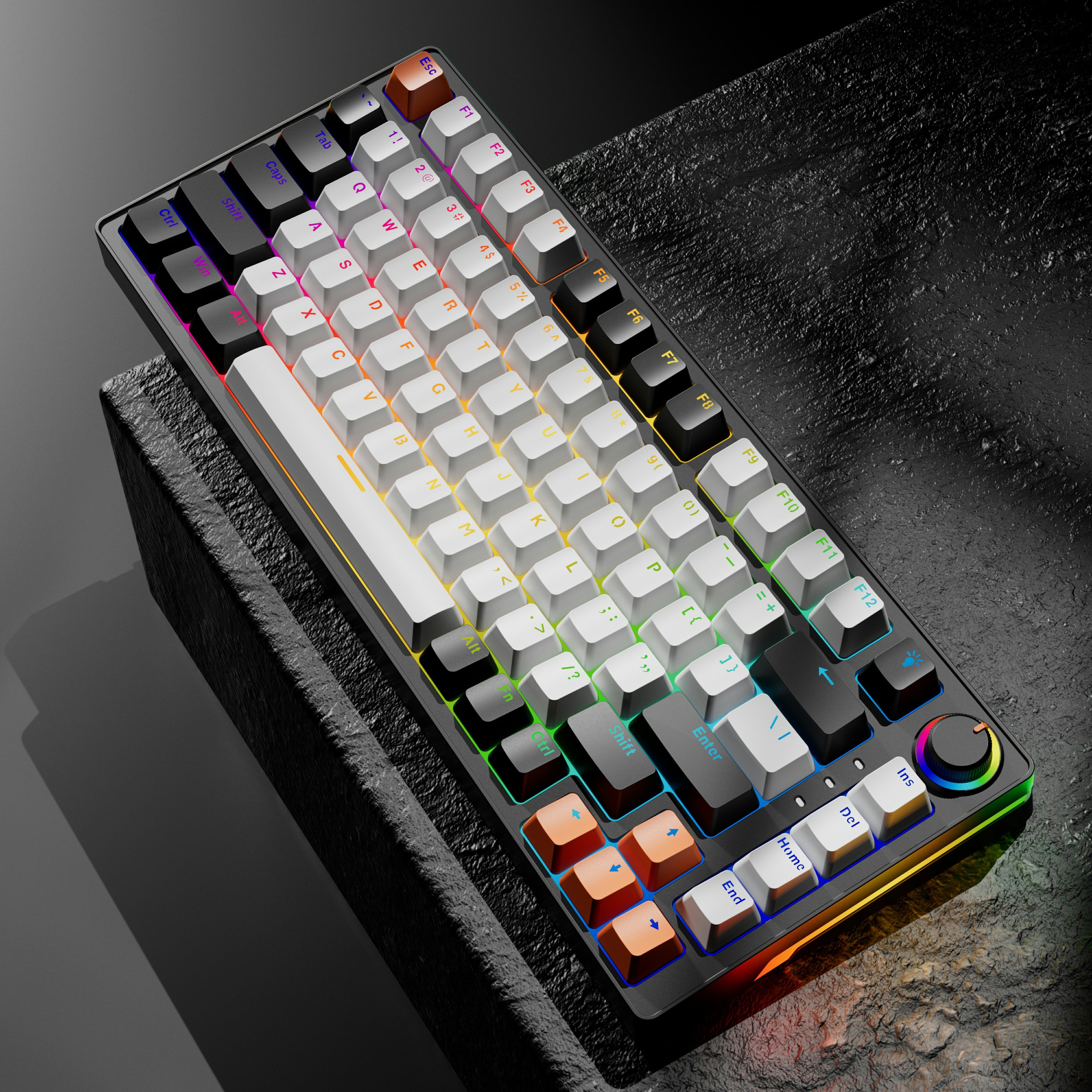 Gaming RGB keyboard Mechanical Keyboard for Gamer colorful wireless keyboard computer