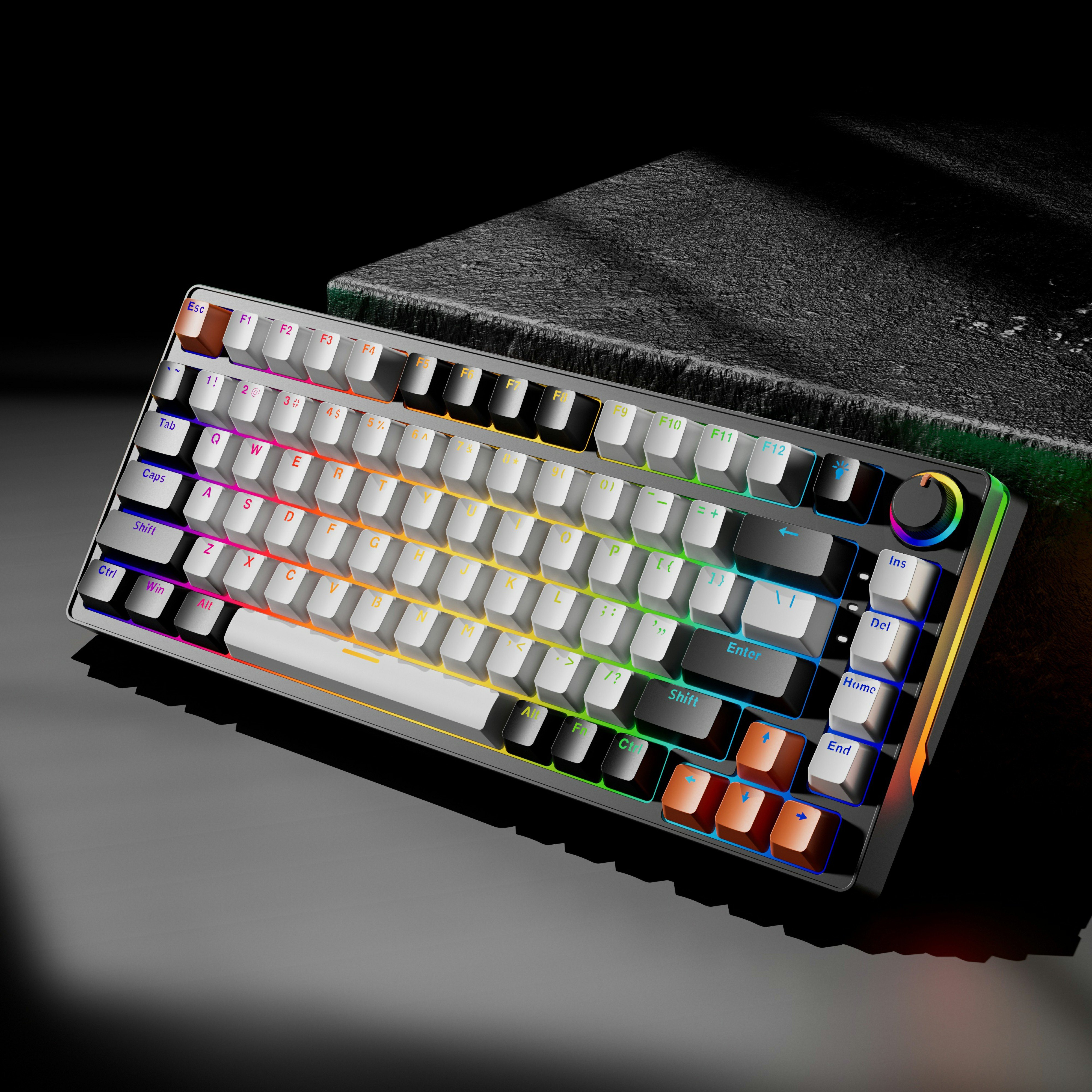 Gaming RGB keyboard Mechanical Keyboard for Gamer colorful wireless keyboard computer