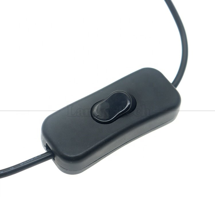 High Quality Male to Female USB Power ON OFF Switch Extension Charger Cable for Led Strip Lamp